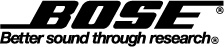 BOSE Logo Black On White Exhibitor List